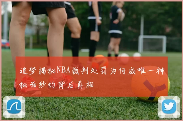 追梦揭秘NBA裁判处罚为何成唯一神秘面纱的背后真相