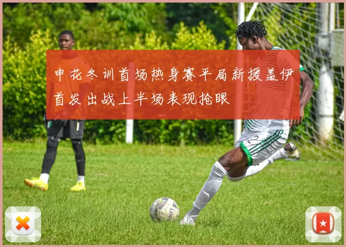 申花冬训首场热身赛平局新援盖伊首发出战上半场表现抢眼